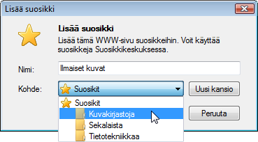 s. 4/5 Evästeitä, sivuhistoriaa, lomaketietoja ja salasanoja on käsitelty aiemmin tässä oppaassa.