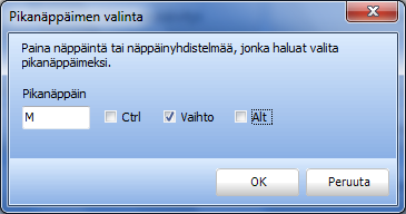 Esimerkiksi varaosamyyjällä, työnjohtajalla, asentajalla, myymälänhoitajalla ja reskontranhoitajalla voi kullakin olla itse tarvitsemansa toimintonsa aina näkyvissä, jolla nopeutetaan työnkulkua.