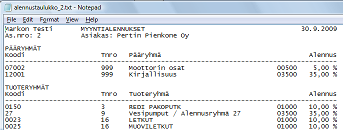 KAMPANJAKOODIN ANTAMINEN Alennukselle voidaan syöttää myös kampanjakoodi. Sillä voidaan esim.