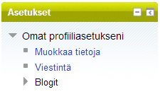 Tallenna lopuksi tiedot sivun alareunassa olevalla Tallenna tiedot -painikkeella. Jos olet ladannut uuden profiilikuvan mutta se ei näy profiilisivullasi, klikkaa selaimen Päivitä-painiketta. 1.