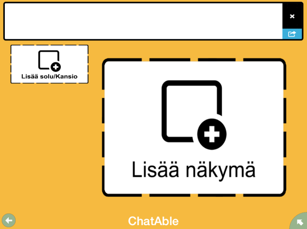 Tallenna GPS-sijainti Jos haluat tallentaa taulustosivun GPS-sijainnin*, napauta ensin navigointipainiketta ja sitten muokkauspainiketta. Näytön vasemmassa alakulmassa on pieni punainen merkki.