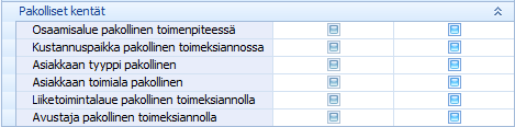 14 (/ 92) Kalenterin aika-asteikko: millä tarkkuudella kalenterin aika oletuksena näkyy. Valittavana on 5, 10, 15, 30 tai 60 minuuttia.