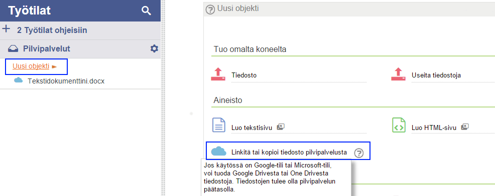 4 Optima Pilvipalvelut- toiminnon ohje Kun kytkentä puretaan, kaikki pilvipalveluihin tehdyt linkit poistuvat Optimasta. Ne poistuvat 24 h kuluessa.