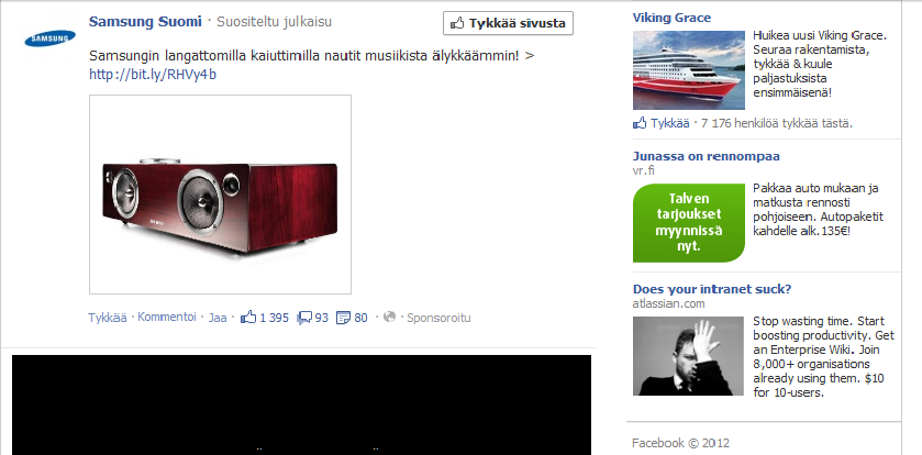 Mainonta Facebookissa Sosiaalinen