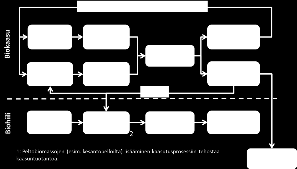 2.5.3. Biohiili Punkalaitumella Vaihtoehtoiseksi käytöksi kunnan laajalle energiapuun hakkuuvajeelle on ideoitu biohiilen tuotantoa.