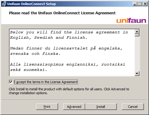 5 2 Asennus Windows-pohjaisessa järjestelmässä Kun asennat ohjelman Windows-pohjaisessa järjestelmässä, tarkista ensin Windowsin järjestelmävaatimukset kohdasta Järjestelmävaatimukset ja varmista,