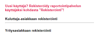 Ohje 1 (10) Energiapeili-raportointipalveluun rekisteröityminen yritysasiakkaana Energiapeili-raportointipalveluun rekisteröityminen vaatii henkilökohtaisia pankkitunnuksia.