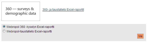 Korvaa tyhjät arvot nollilla Vastaamattomat vaihtoehdot voidaan näyttää joko nollina tai tyhjinä soluina. Tämä asetus näyttää vastaamattomat vaihtoehdot nollina.