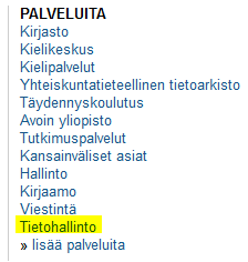 Yhteydenotto asiakaspalveluun Yhteystiedot netissä - linkki löytyy verkkosivun