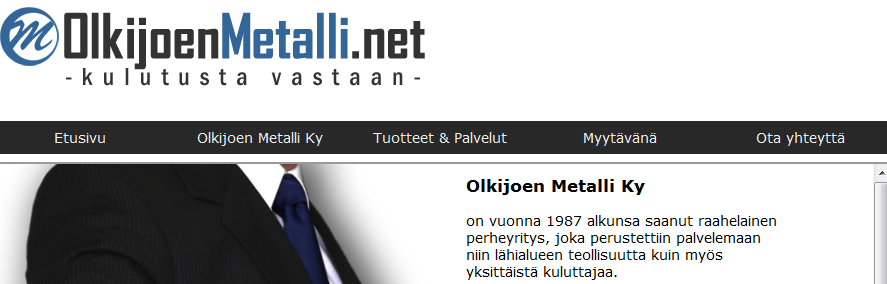 5.2 Suunnittelu Suunnitteluvaiheessa tutustuimme alan muiden tekijöiden, niin markkina-alueen kilpailijoiden kuin muidenkin metallialalla toimivien yritysten, jo olemassa oleviin www-sivuihin.