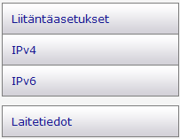 4. Laitteen asetukset apuohjelmilla 1. Valikot Luettelosta valitsemasi kohteen sisältö näytetään. 2. Otsikkoalue Näyttöön tulee käyttäjä- ja pääkäyttäjätilan valintaikkuna ja tilan valikko näytetään.