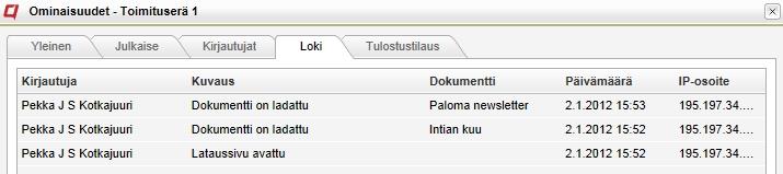 Kirjautumislomake Kirjautumisen jälkeen linkki lataussivulle lähetetään annettuun sähköpostiosoitteeseen: Linkkiä klikkaamalla kirjautujat pääsevät lataussivulle, jolta dokumenttikokoelman sisältämät