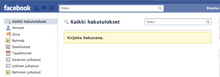10 askelta Facebook-markkinointiin 8/51 ASKEL 1: KATSELE JA KUUNTELE Aloita tutustumalla Facebookiin ja ota ensimmäiseksi selvää, mitä muut markkinoijat siellä tekevät.