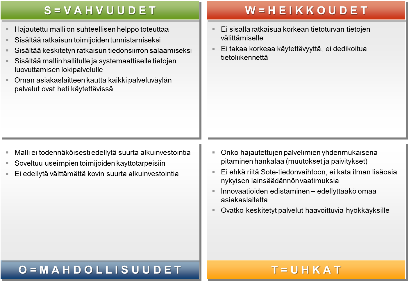 Kansallinen palveluväyläarkkitehtuuri 16.6.2013 3.