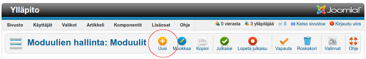 1 Johdanto Tämä ohje kertoo uusien Helka sivujen käytön uusien ominaisuuksien, kuten moduulien ja sivupohjien kannalta.