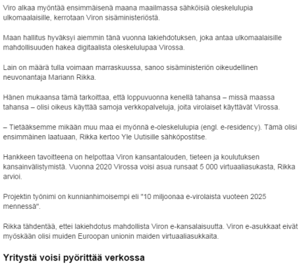 Alisuoriutuja: edellytyksiä ei osata käyttää (Digibarometri 2014) valtaosa talouden kasvumahdollisuuksista liittyy digitaalisuuteen ja sen hyödyntämiseen joka kymmenes suomalainen työskentelee