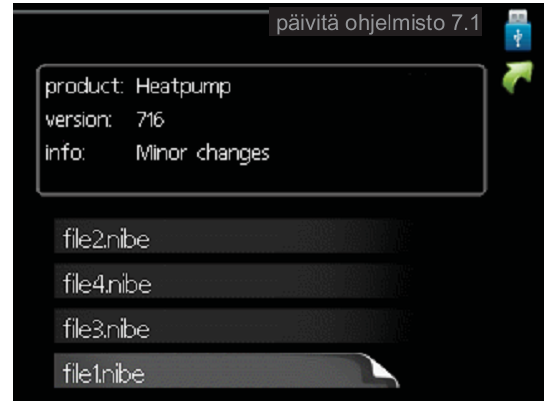 NIBE Uplink Ohjelmistopäivitykset Voit etsiä uusinta ohjelmistoa lämpöpumppuusi linkin SOFTWARE kautta.