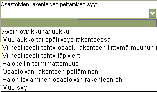 124 (238) Vaihtoehdot ovat: D.3.3.14 Sanallinen selvitys osastoivista rakenteista Annetaan sanallinen selvitys osastoivista rakenteista. Kirjataan mm.