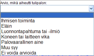 36 (238) D.2.6 Arvio tulipalon syystä D.2.6.1 Arvio, mikä aiheutti tulipalon Pelastusviranomaisen tekemä arvio tulipalon aiheuttajasta.