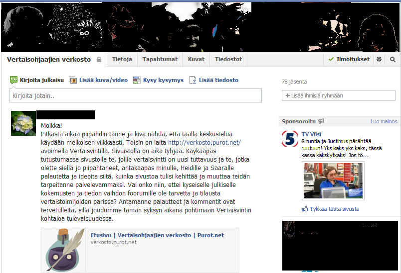 Facebook -ryhmä