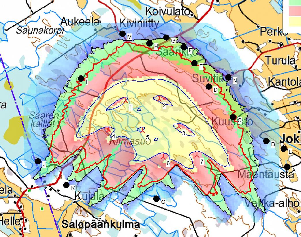 FCG SUUNNITTELU JA TEKNIIKKA OY Kaavaselostus 47 (64) Kuva 27: