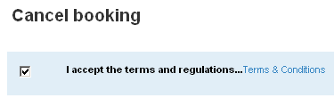 12 Varauksen peruutus Ota varaus esille ja klikkaa Set Edit Mode. Klikkaa Cancel Reservation, kun haluat perua varauksen. Lue ja hyväksy peruutusehdot.