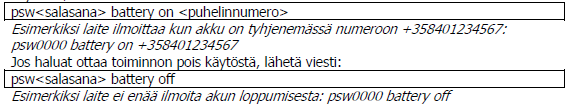 Muuta GPRS-asetuksia Voit muuttaa tarvittavia asetuksia GPRS-yhteyden muodostamiseksi palvelimelle.