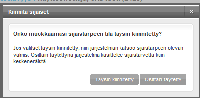 3.4.2 Useamman sijaisen kiinnittäminen Tässä samassa näkymässä voidaan myös kiinnittää hakijoita sijaistarpeeseen.