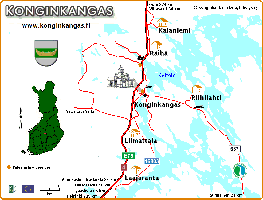 9 Savosta tulleen asutuksen myötä koko pohjoisen Keski-Suomen alue liitettiin vanhaan Rautalammin emäpitäjään 1560.