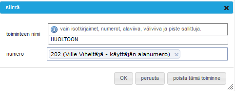 Elisa Oyj Elisa Ring 52 (61) Anna kalenteri tai kellonajat jolloin ohjaus on voimassa Kerro mitä tapahtuu.