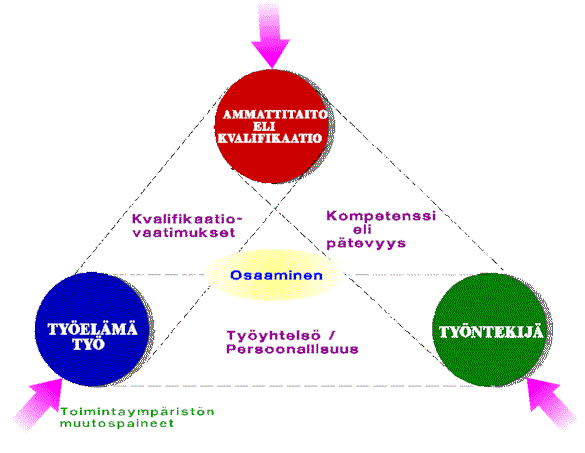 sena. Se on myös kykyä ottaa vastuuta omasta ja koko työyhteisön työstä sekä näiden kehittämisestä.