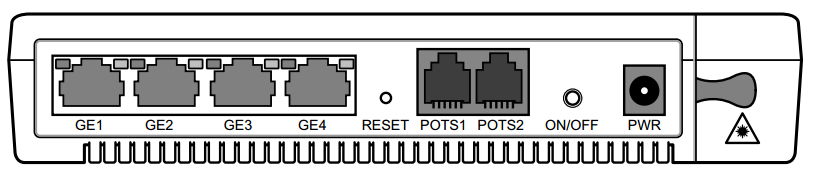 Tietokoneet ja muut kytketyt laitteet Päätelaitteen Ethernet liityntäporteissa ( johon käyttäjän tietokoneet ja laitteet kytketään ) on merkkivalo ilmaisemassa liitännän tilaa.
