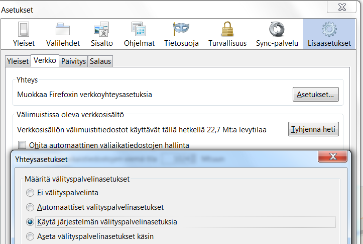 Lokakuu 2012 12 (61) 1.4. Firefox toimii myös Firefox-selaimilla. Poikkeuksena tähän on pdf-tyyppisten laskujen visualisointi ja käsittely joiden yhteydessä on havaittu yhteensopivuusongelmia.