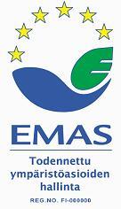 11 Kuva 3. EMAS- järjestelmän toiminnan rakenne, muokattu lähteestä (Pohjola 2003, 65) Suomessa toimivien yrityksen ympäristölainsäädännön noudattamista varmistaa SYKE valvovalta viranomaiselta.