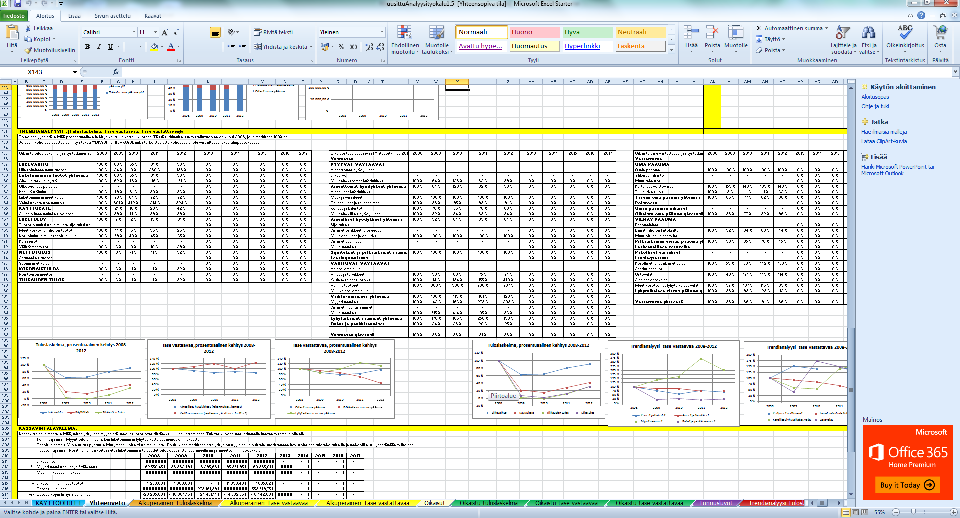 EXCEL-TYÖKALU