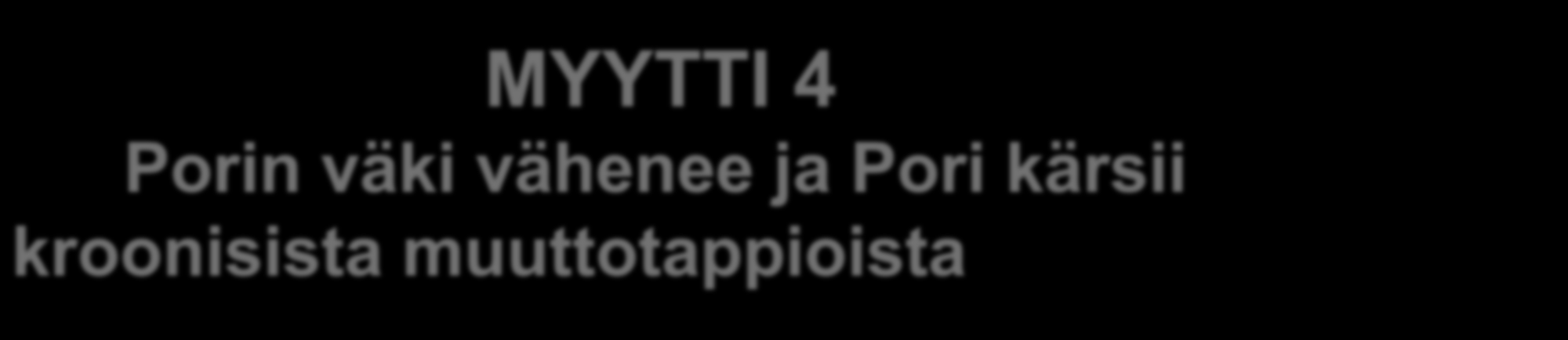 Pori kärsii