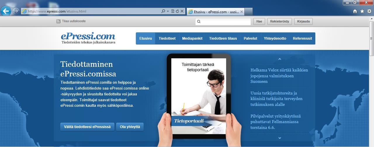 Tiedotteiden jakelu toimitusten ja toimittajien sähköpostiin. Suomen laajin mediaosoitteisto Kattaa yli 10.