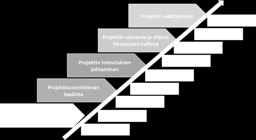 Onnistumista ei voida varmistaa vain sillä, että päätetään kutsua jotakin uutta tehtäväkokonaisuutta projektiksi ja valitaan projektipäällikkö.