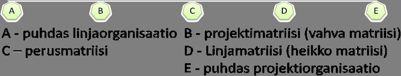 4 Projektin organisoiminen 4.1 Projekti ja perusorganisaation välinen suhde Projektiorganisaatio voidaan Ruuskan (2005, s.