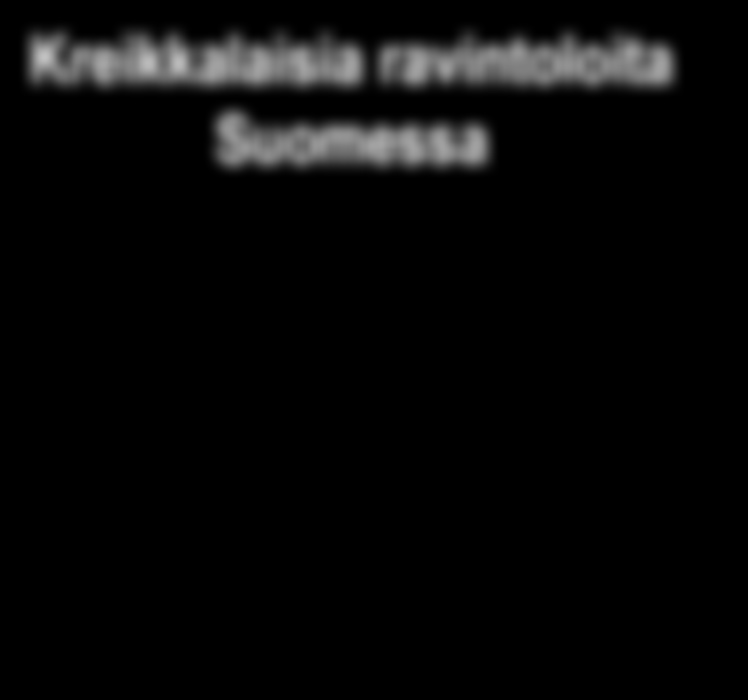 Kreikkalaisia ravintoloita Suomessa Tampere 3h+keittiö+2parveketta Myytävänä asunto Hanianniemellä Ma: 11-15, Ti-To: 11-21, Pe: 11-22, La: 11-22 Su: Suljettu Koskikeskus, 2. kerros, puh.