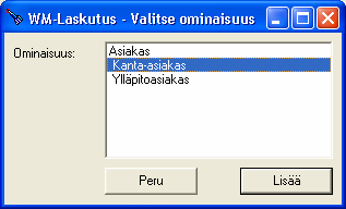 Miten ryhmittelen asiakkaat? Tässä kappaleessa käytetään esimerkkitietoina ns. ominaisuuksia. Ominaisuuksista löytyy lisätietoja kappaleesta 6.