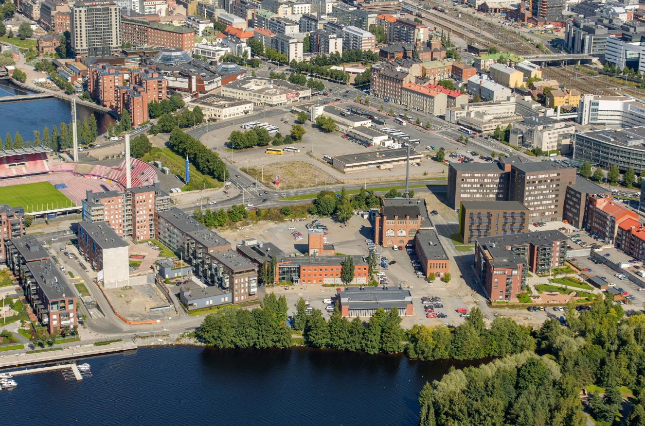 ESITE SIJOITUSKOHTEIKSI TARJOTUISTA KIINTEISTÖSTÄ Kiinteistösijoitus vaihtoehtoja Tampereelta, kehittyvältä Ratinan alueelta TUOTTO ARVO KEHITYS Tuotto-odotus* 7-8% LOISTAVAT SIJAINNIT PITKÄT
