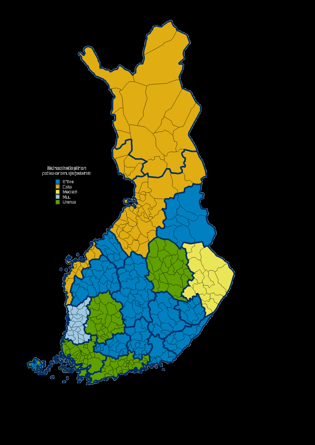 Potilaskertomusjärjestelmät Perusterveydenhuollon järjestelmät