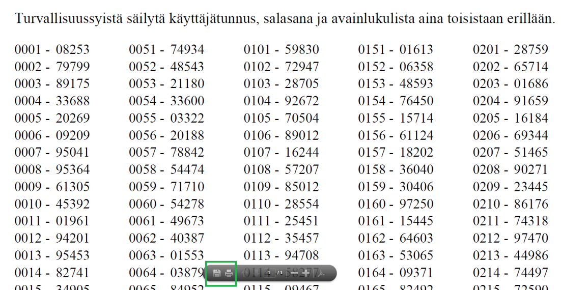 4. Tarkista ensimmäiseksi, että käytät Pääsynhallintaa selaimella, joka vastaa vaatimuksia.