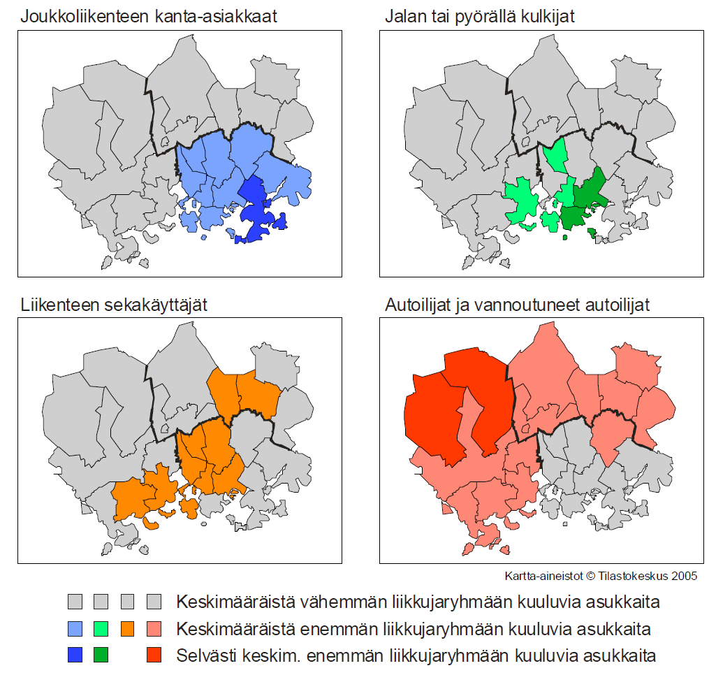 Joukkoliikenteen käyttäjistä 25 % vaihtaakin kesäksi polkupyörään. (Voltti & Martikainen 2010.