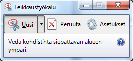 Windows 7 9 (37) Näytön kuvan kaappaaminen Koko näytössä oleva kuva voidaan kopioida Windowsin leikepöydälle painamalla Print Screennäppäintä.