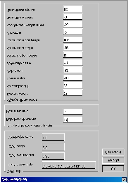 R-Phone käyttöohje 8.4.2005 TJK Tietolaite Oy 37 Lisää Tämä lisää listaan uuden tyypin, joka on syötetty vasemmalla alhaalla olevaan tekstikenttään.