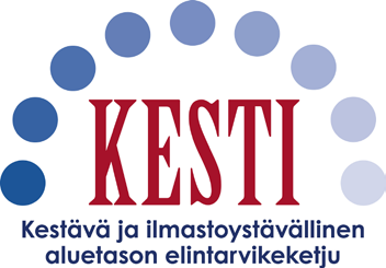 Kestävä ja ilmastoystävällinen aluetason elintarvikeketju (KESTI) Toteuttaja(t): Suomen ympäristökeskus Projektipäällikkö: Juha Grönroos Toteutusaika: 06/2012 12/2014 Hankkeen kokonaisbudjetti: 200