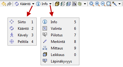 Näkymä Informaation talteenotto Sisältö Monipuolinen informaation kerääminen, visualisointi ja raportointi. Myös hyperlinkkien kytkennät komponentteihin voidaan raportoida.