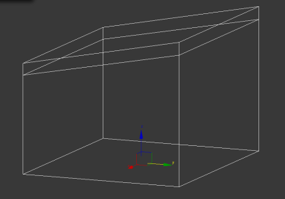 valkoinen ja bittikartta: 3ds Max: Alkuperäinen ritilärakenne ja räystäät ovat liian pieniä tulostettavaksi (1:300) Vaihe 11.